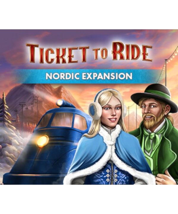 Ticket to Ride - Nordic Expansion DLC Steam Key GLOBAL